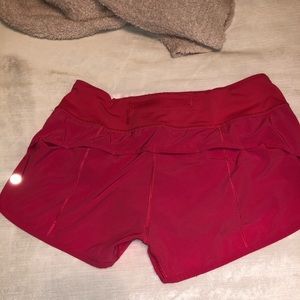 Pink lulu lemons shorts
